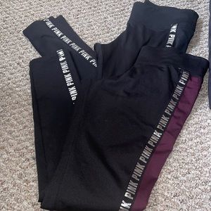 VS PINK COZY ULTIMATE LEGGINGS (M)